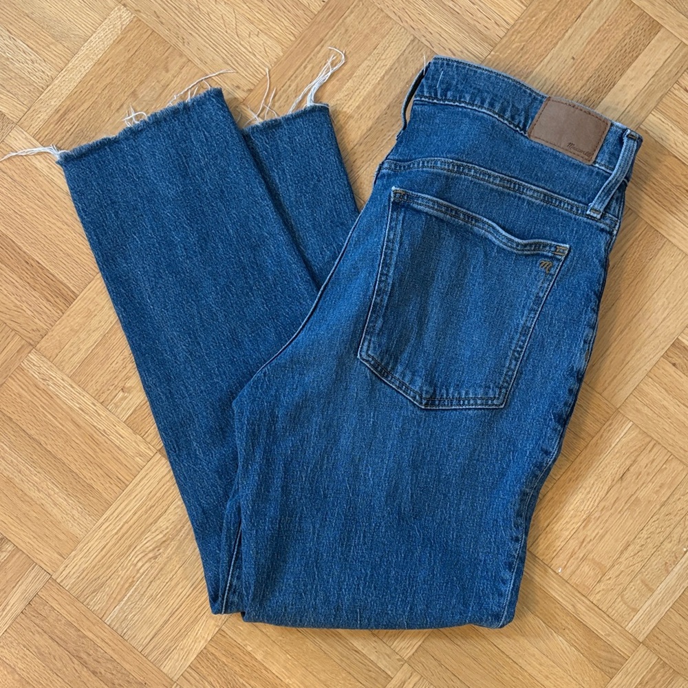 Madewell The Perfect Vintage Blue Denim Jeans